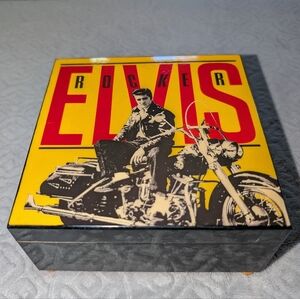 Elvis Presley Wooden Music Box